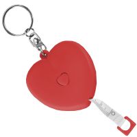 סירו – מחזיק מפתחות מטר קפיצי בצורת לב